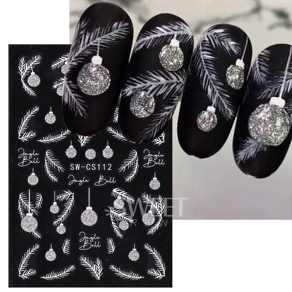 NEW Christmas Series Nail Poli - Nail Art Xmas Stickers 리뷰 및 가격
