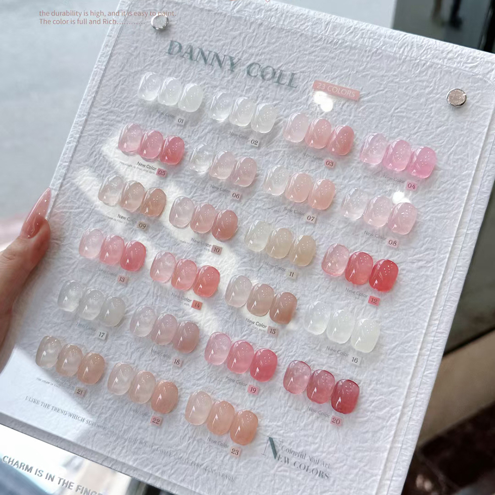 23 Pcs France Naked Color Gel  - Nail Art France 리뷰 및 가격