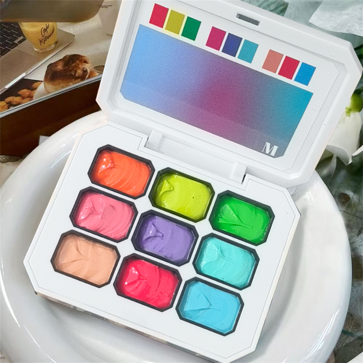 1pc 9-color solid nail polish  - Nail Art Halal 리뷰 및 가격