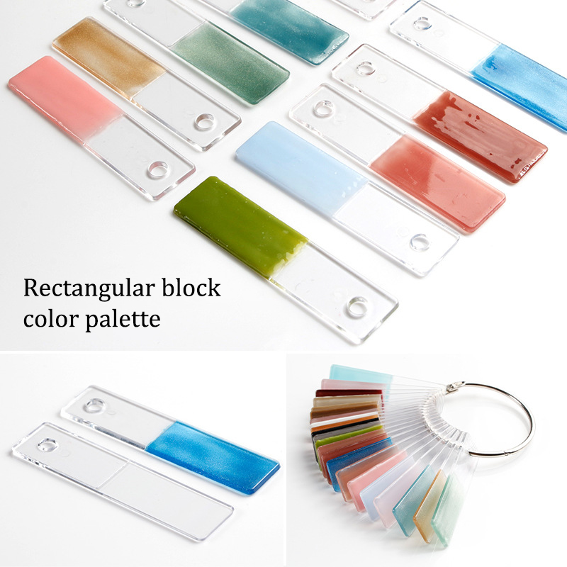Rectangular Fake Nail Art Swat - Nail Art Overlay 리뷰 및 가격