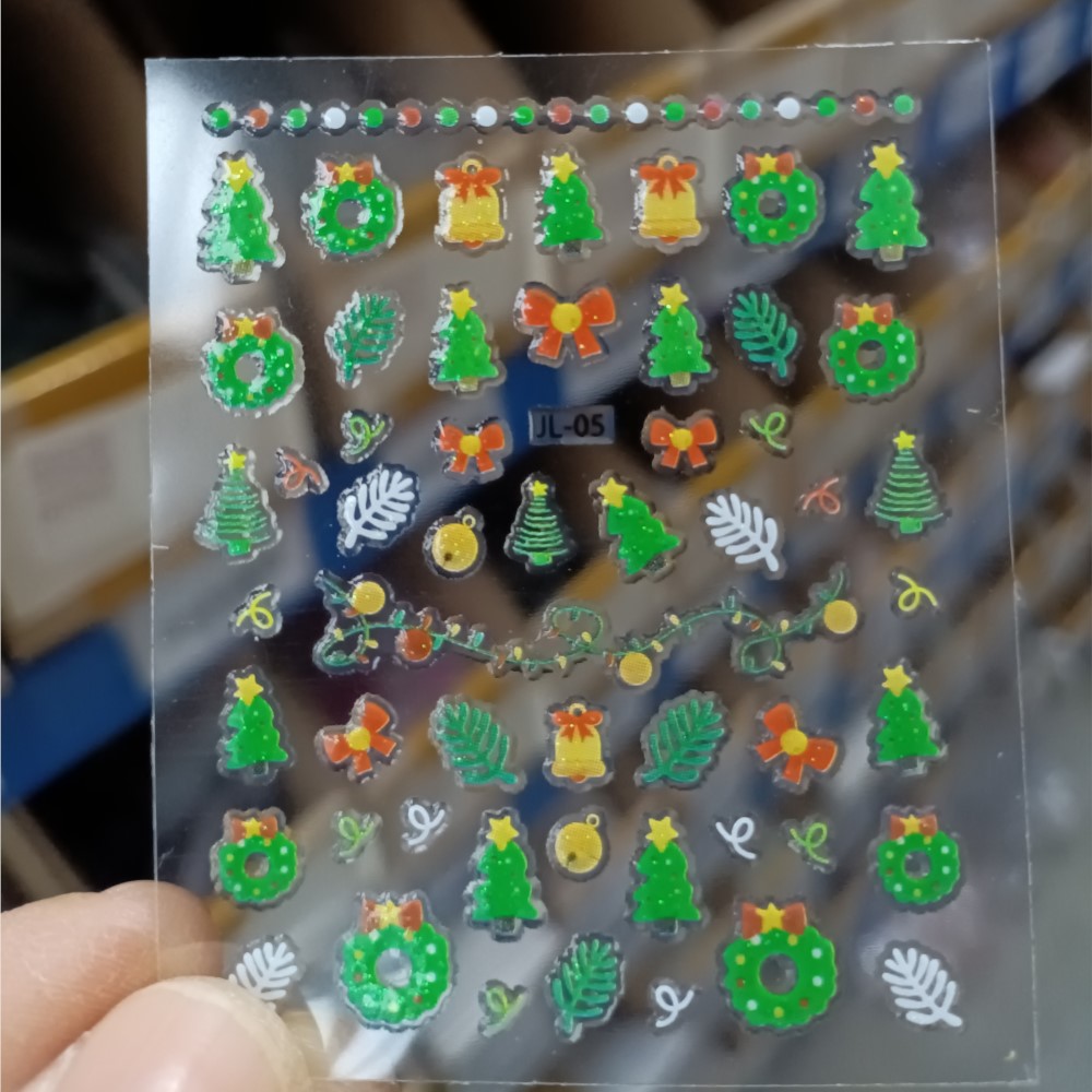 30PCS Christmas Nail Art Stick - Nail Art Xmas Stickers 리뷰 및 가격