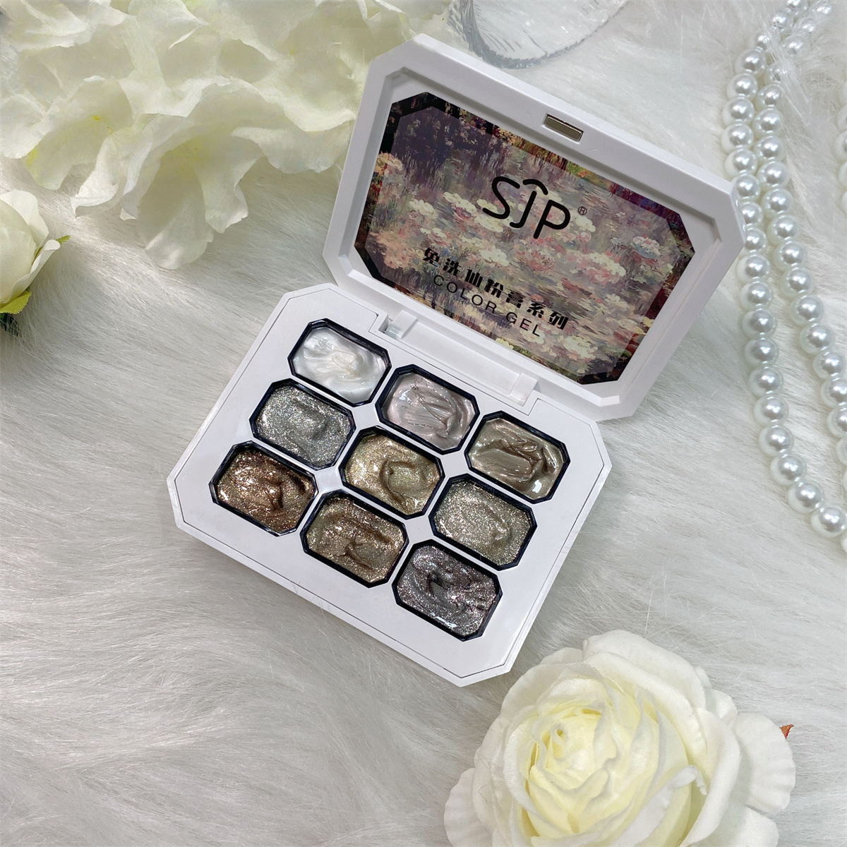 1pc  9-color solid pat gel nai - Nail Art Halal 리뷰 및 가격