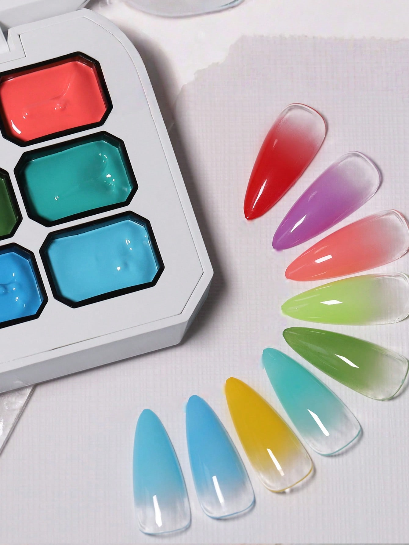 9-Color Summer Color Y2K Dopam - Nail Art Halal 리뷰 및 가격