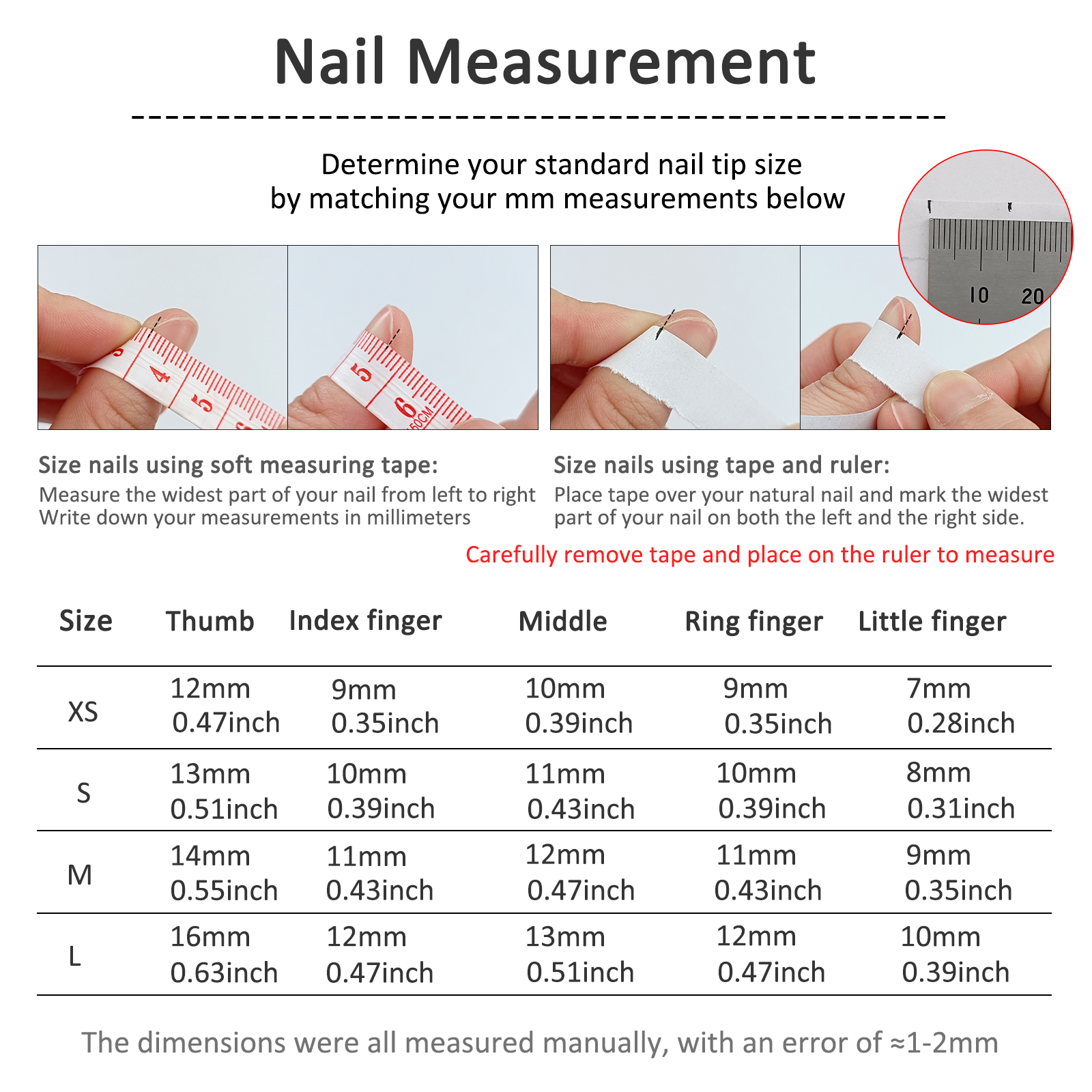 10Pcs Cute Short Round Handmad - Nail Art Overlay 리뷰 및 가격