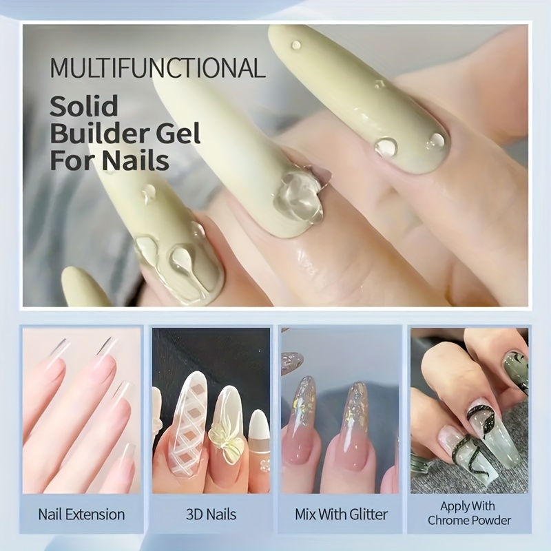 100g Clear Non-Stick Hand Exte - Nail Art Halal 리뷰 및 가격