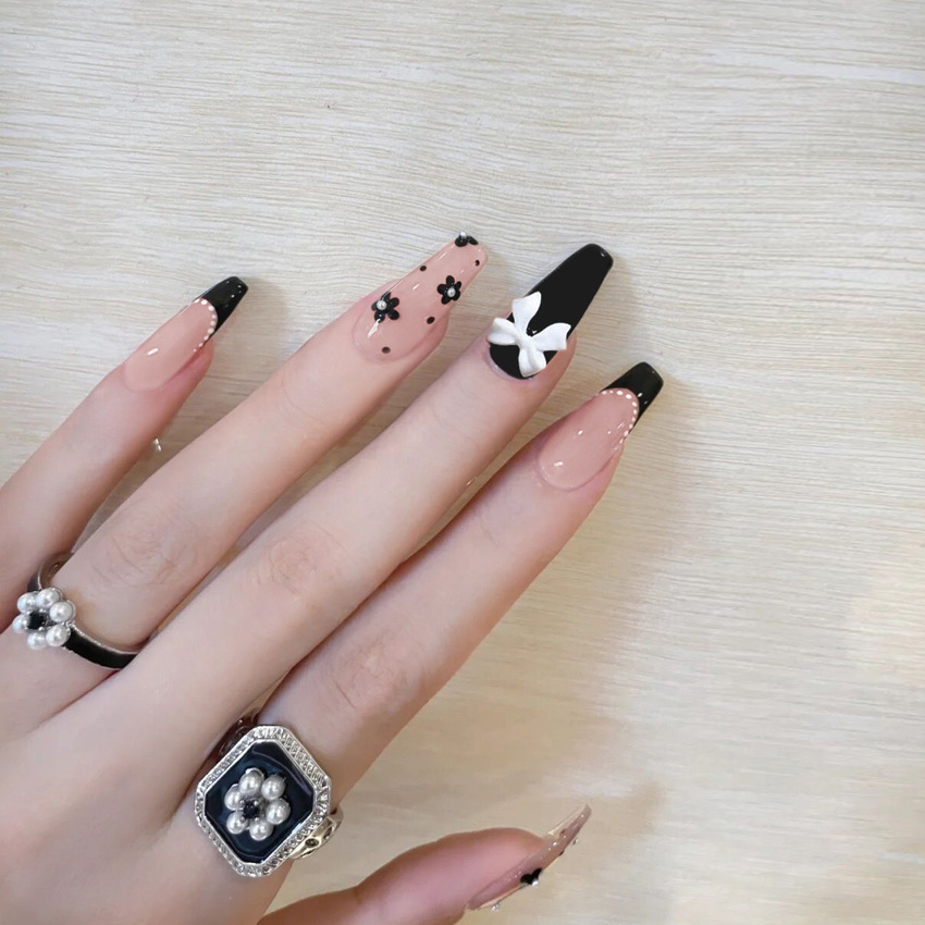 24Pcs/Box Blush France T Long  - Nail Art France 리뷰 및 가격