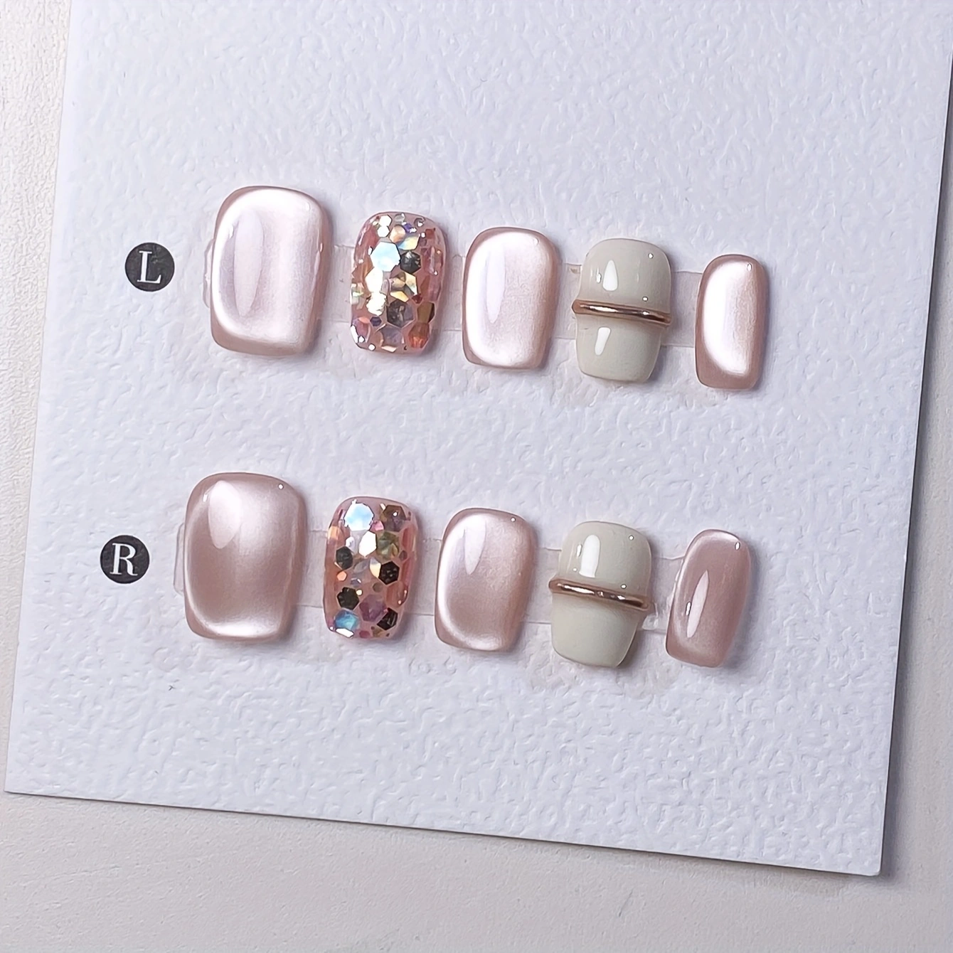 10 pieces of pure handmade alm - Nail Art French Nails 리뷰 및 가격