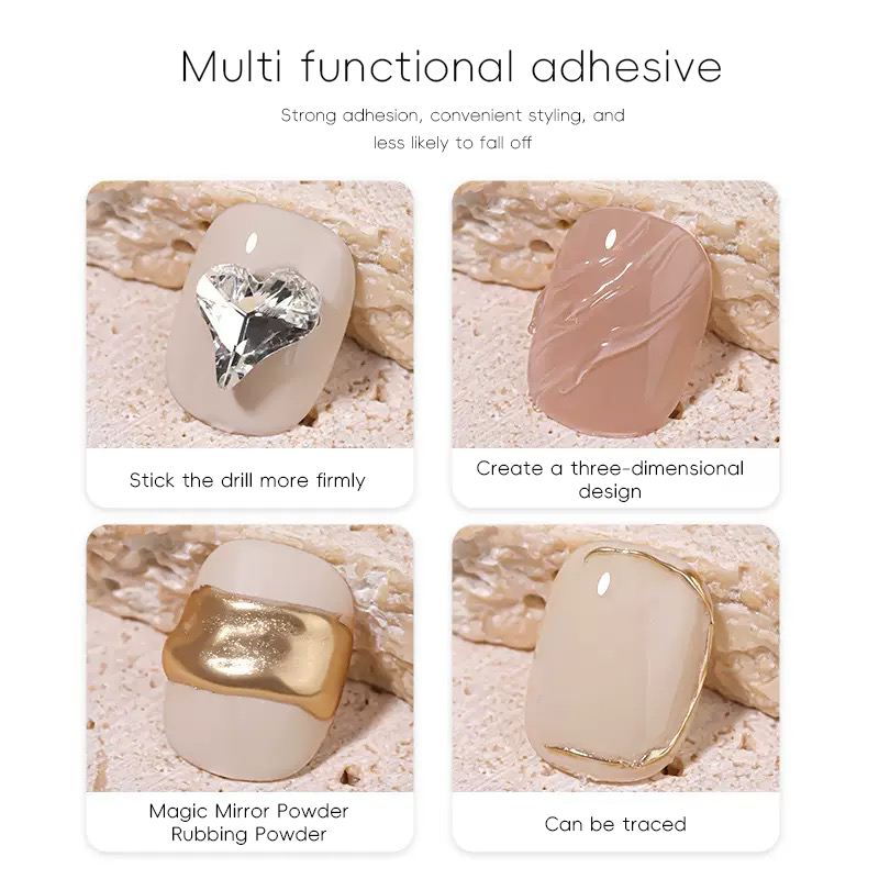 5ml 3D Clear Nail Gel Mirror P - Nail Art Halal 리뷰 및 가격