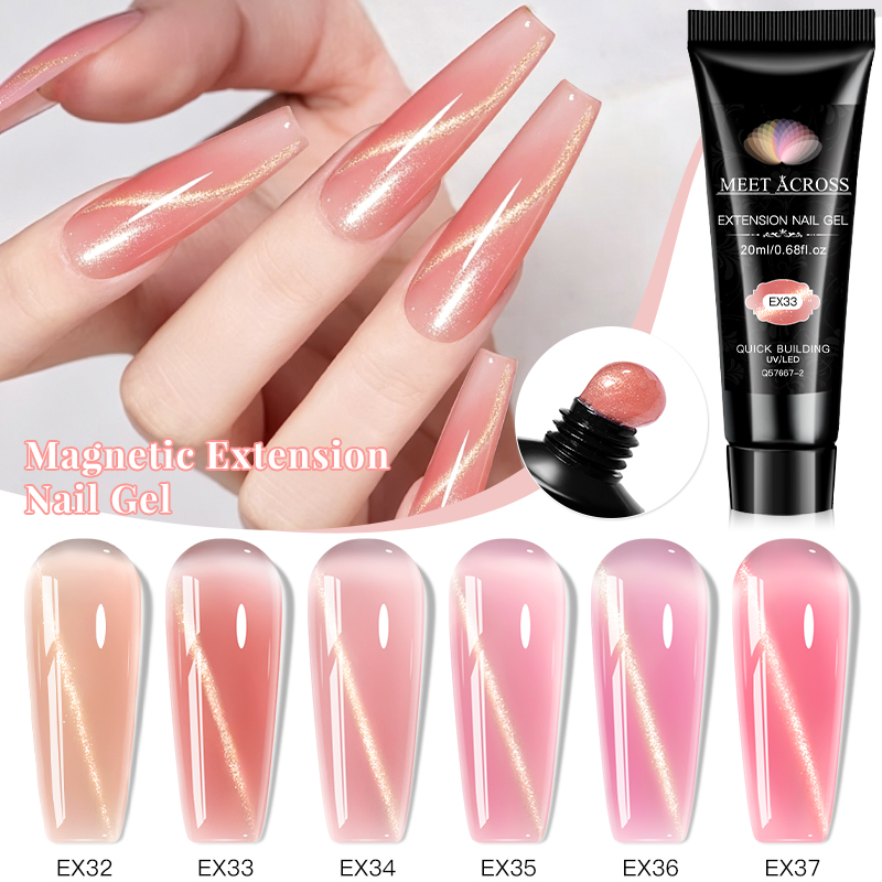 20ml Nude Pink Magnetic Cat Ey - Nail Art Extension Cat Eye 리뷰 및 가격