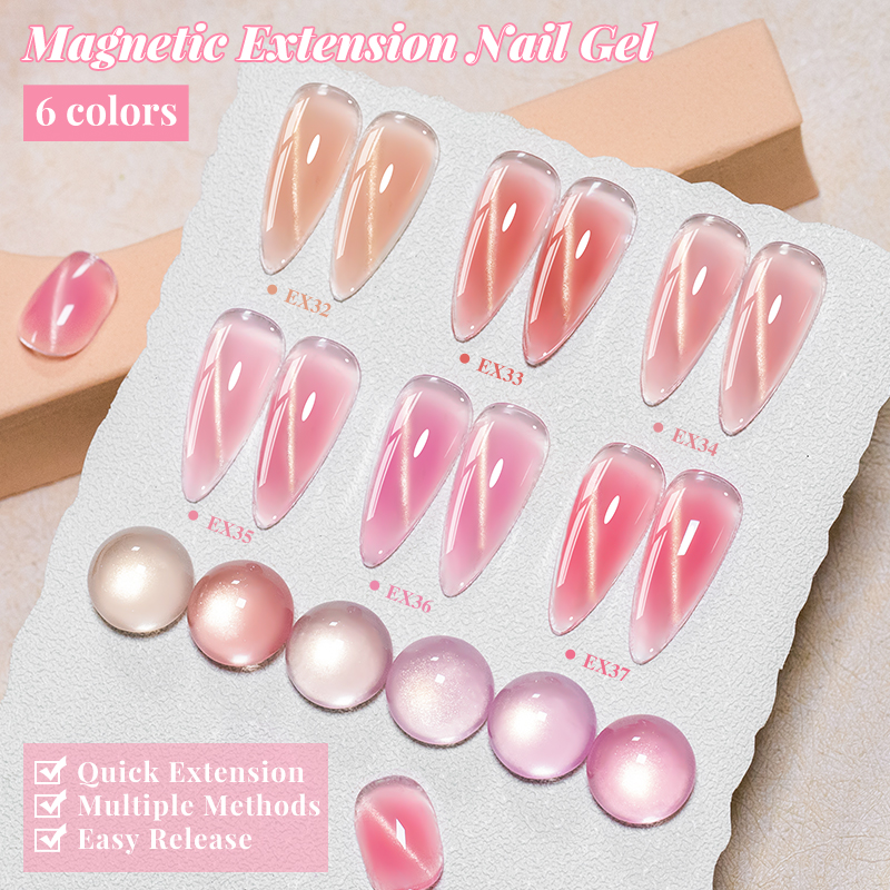 20ml Nude Pink Magnetic Cat Ey - Nail Art Extension Cat Eye 리뷰 및 가격